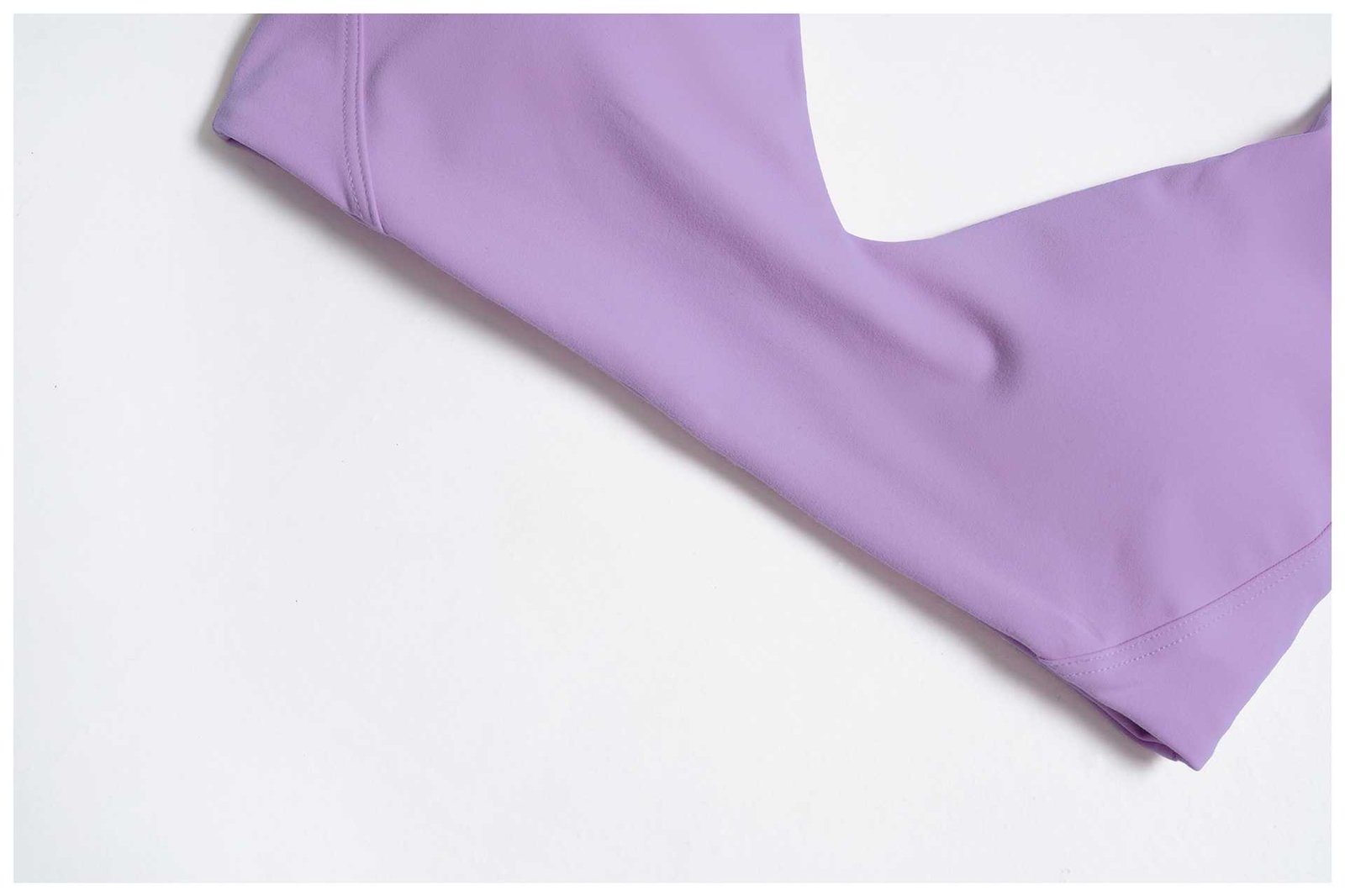 Brushed Halter Neck Hollow-Out Back Sports Bra