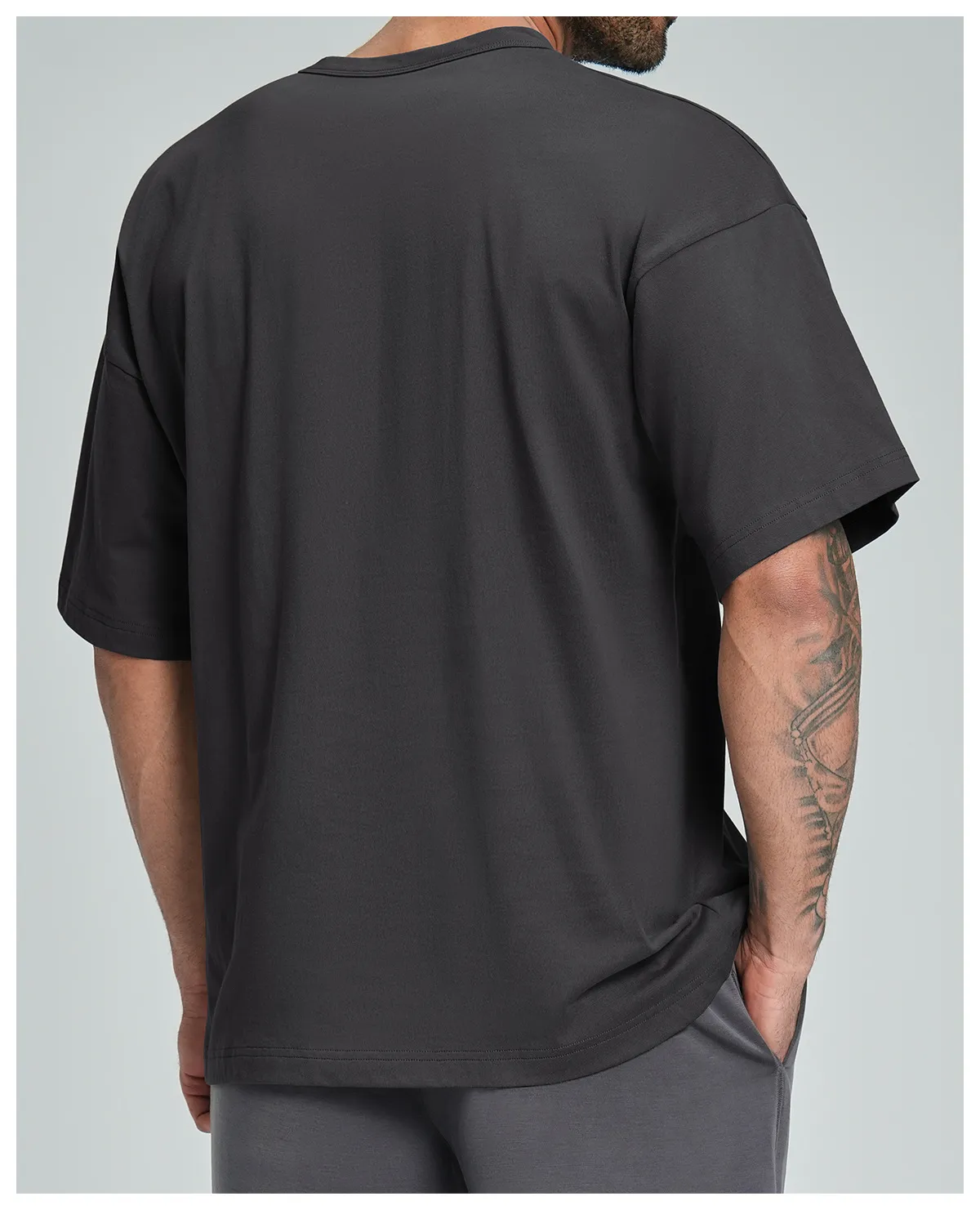 Eco-Friendly 100% Organic Cotton Loose Fit T-Shirt | OUYI