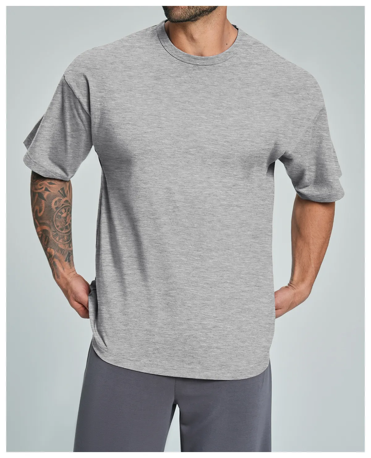 Eco-Friendly 100% Organic Cotton Loose Fit T-Shirt | OUYI