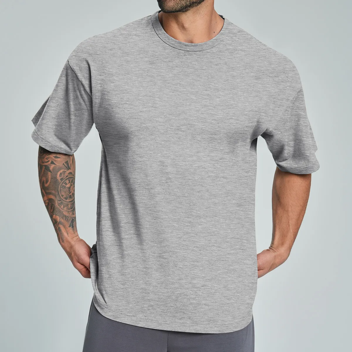 Eco-Friendly 100% Organic Cotton Loose Fit T-Shirt | OUYI