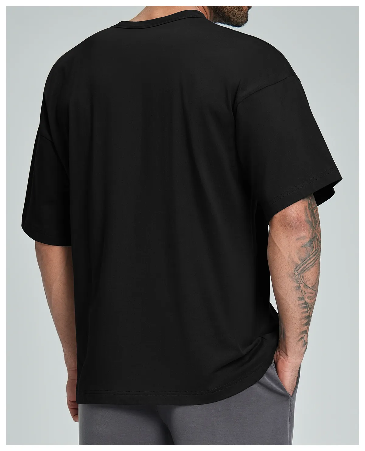 Eco-Friendly 100% Organic Cotton Loose Fit T-Shirt | OUYI