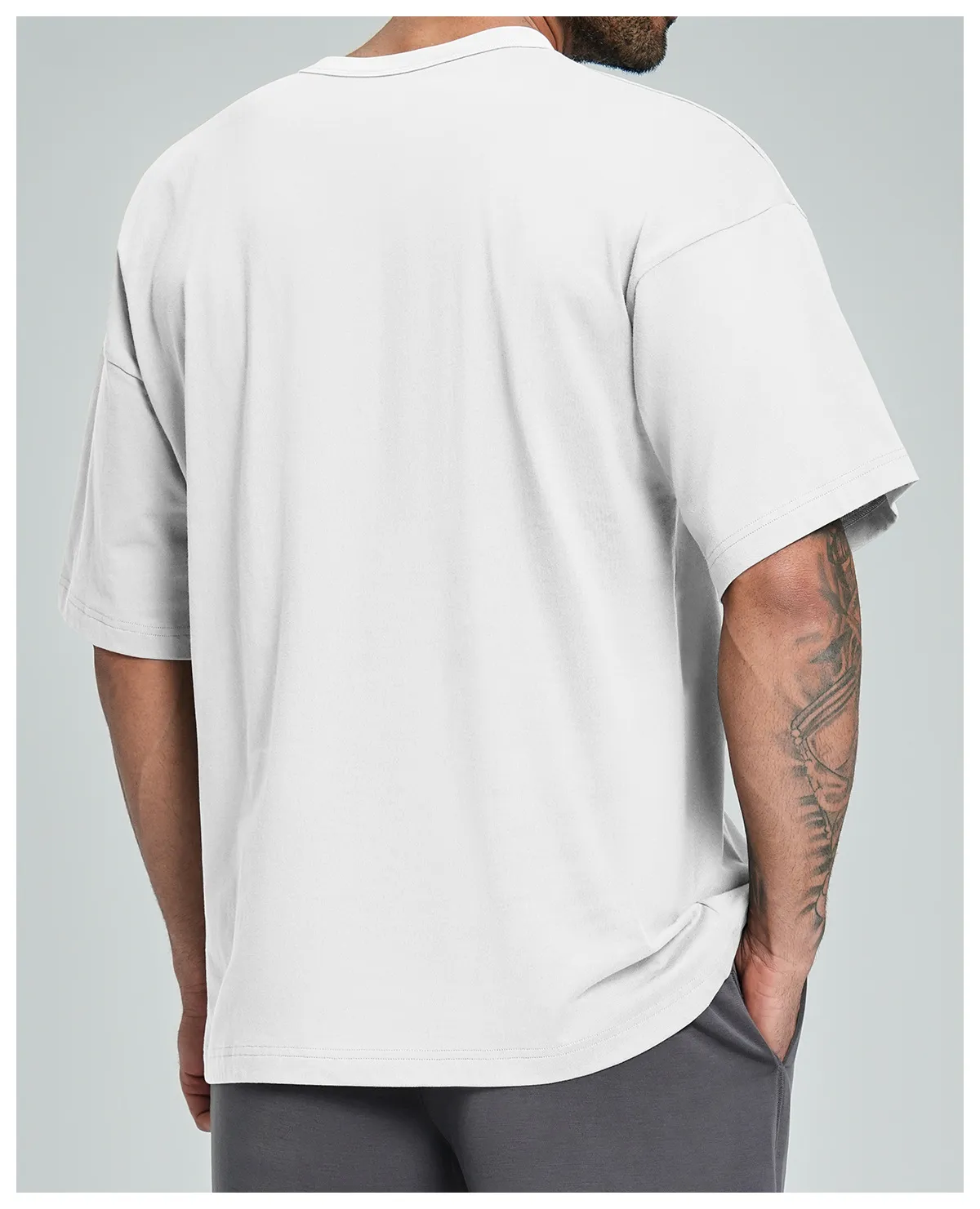 Eco-Friendly 100% Organic Cotton Loose Fit T-Shirt | OUYI