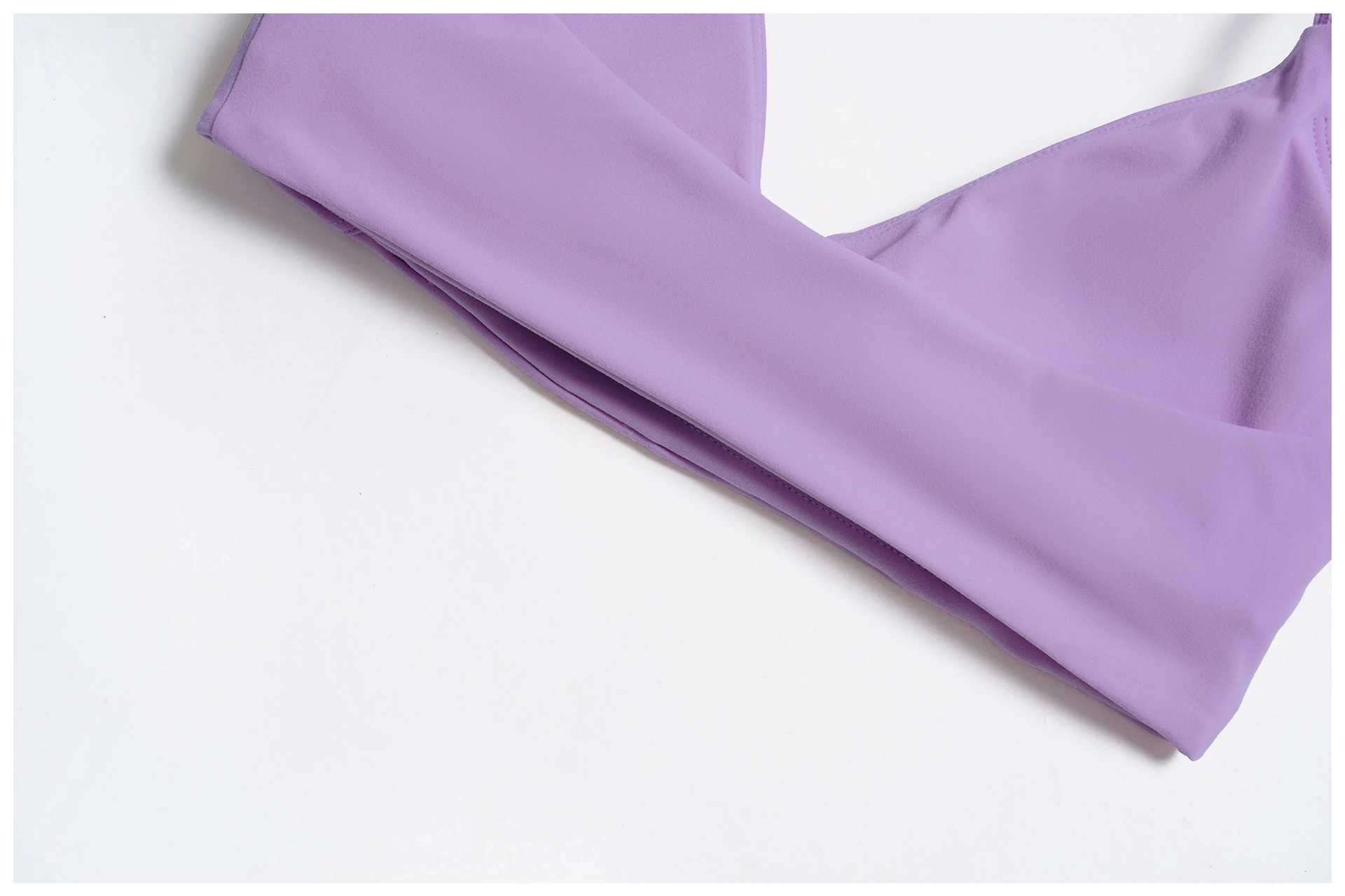 Halter Neck Cutout Sports Bra - Brushed Nude-Feel Yoga Top