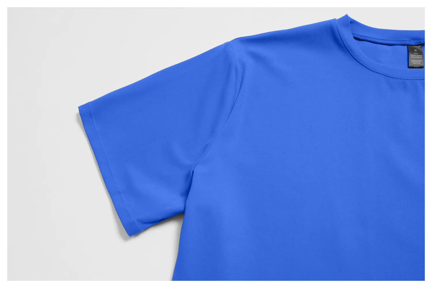 Loose Fit Crew Neck Cropped Active T-Shirt