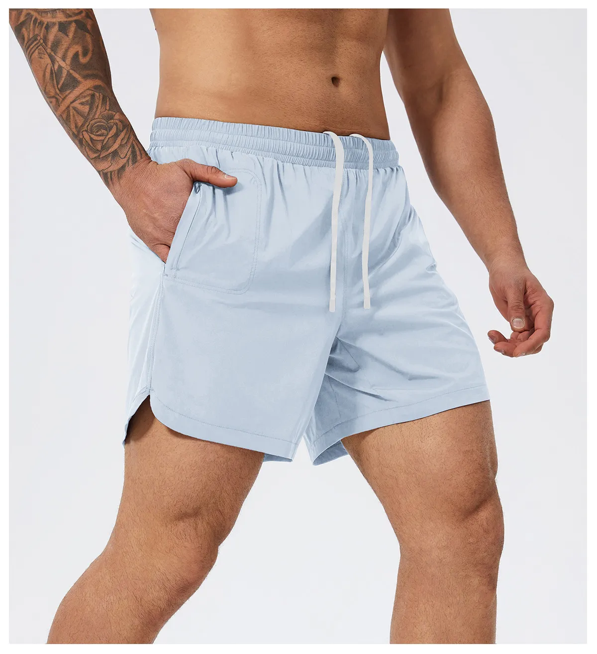Men's 2-in-1 Double-Layer Performance Shorts Manufacturer | OUYI