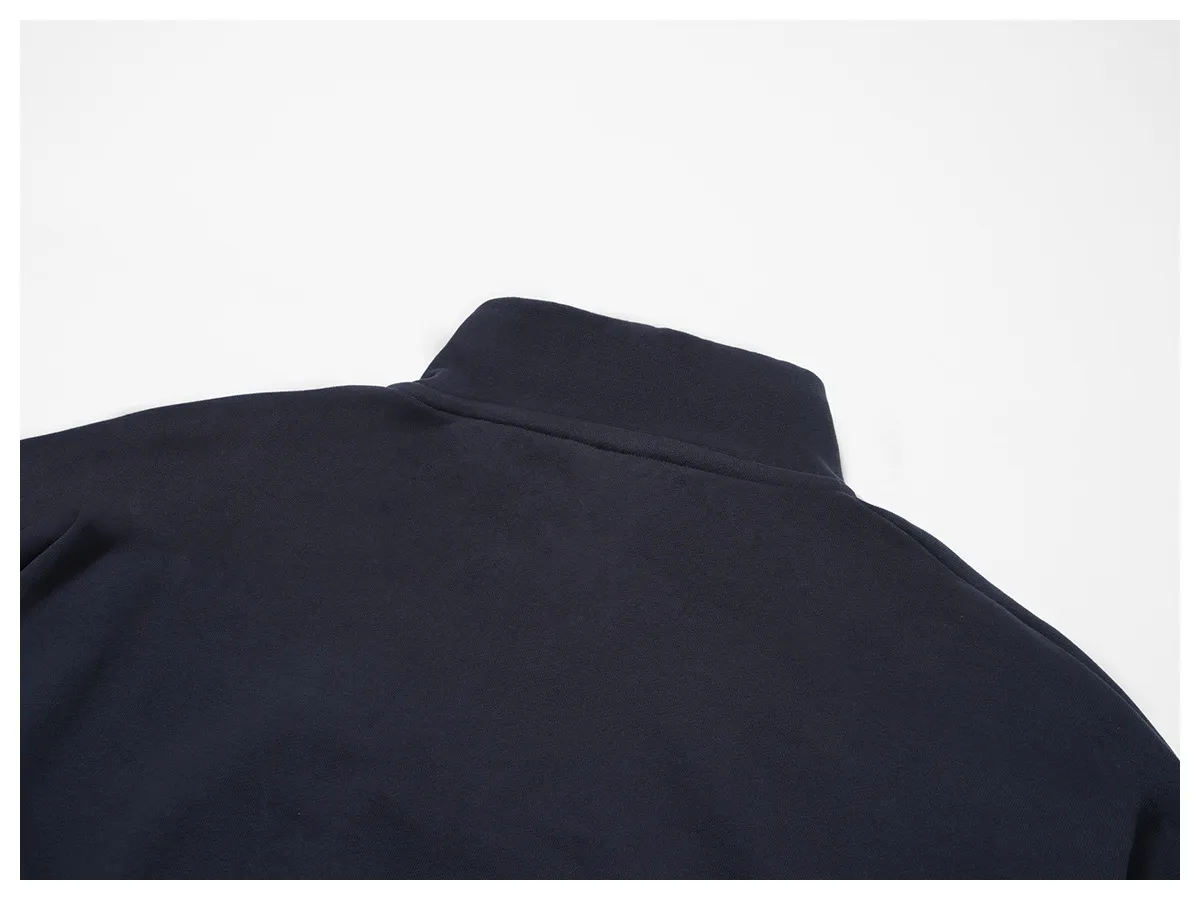 Men's Half-Zip Stand-Collar Athleisure Sweatshirt Manufacturer | OUYI Activewear