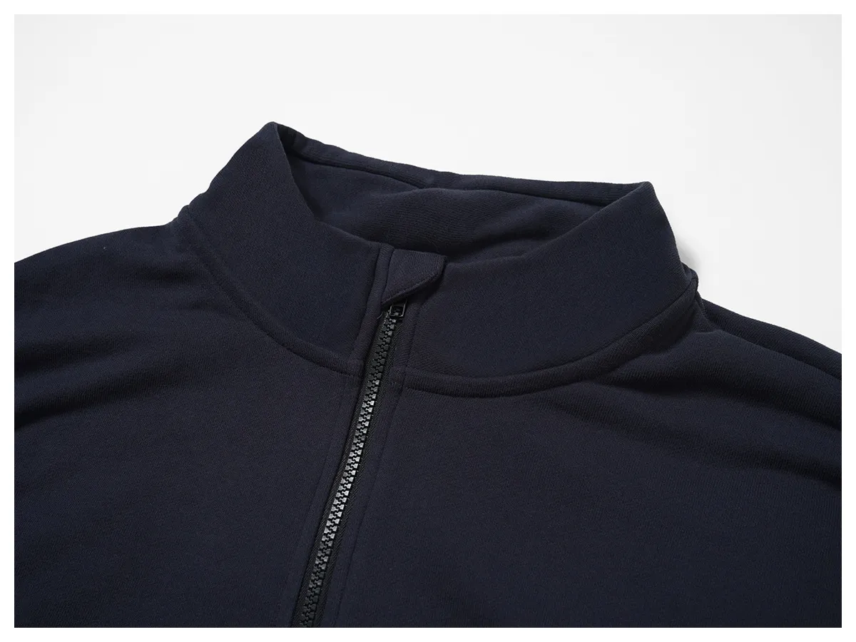 Men's Half-Zip Stand-Collar Athleisure Sweatshirt Manufacturer | OUYI Activewear