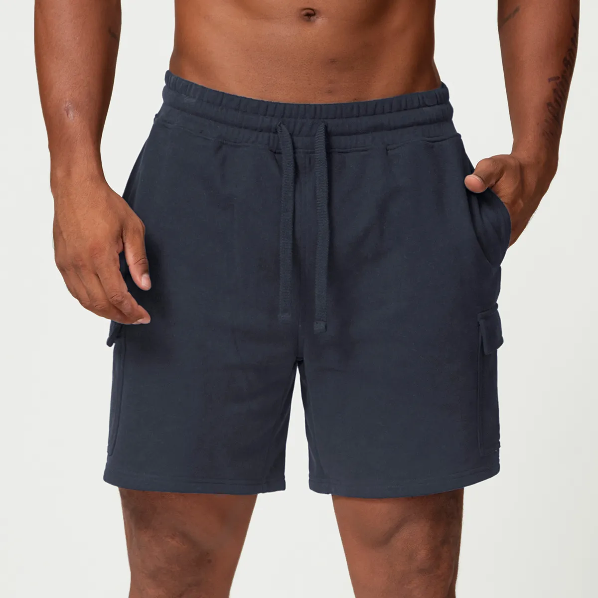 Men's Heavyweight Sports Casual Sweat Shorts | OUYI