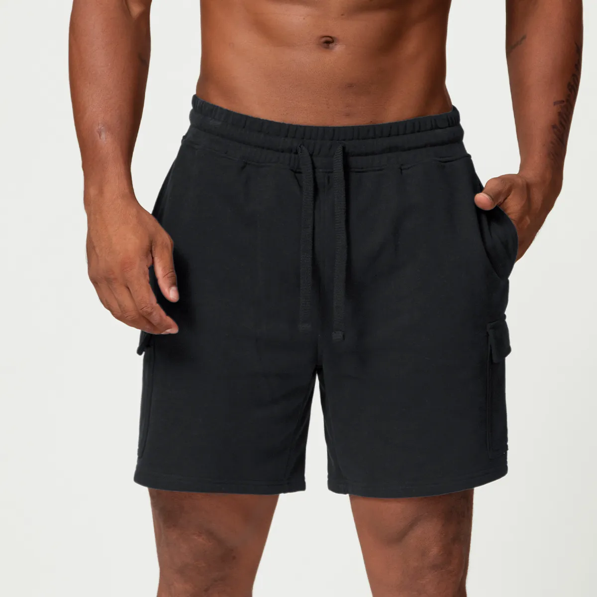 Men's Heavyweight Sports Casual Sweat Shorts | OUYI