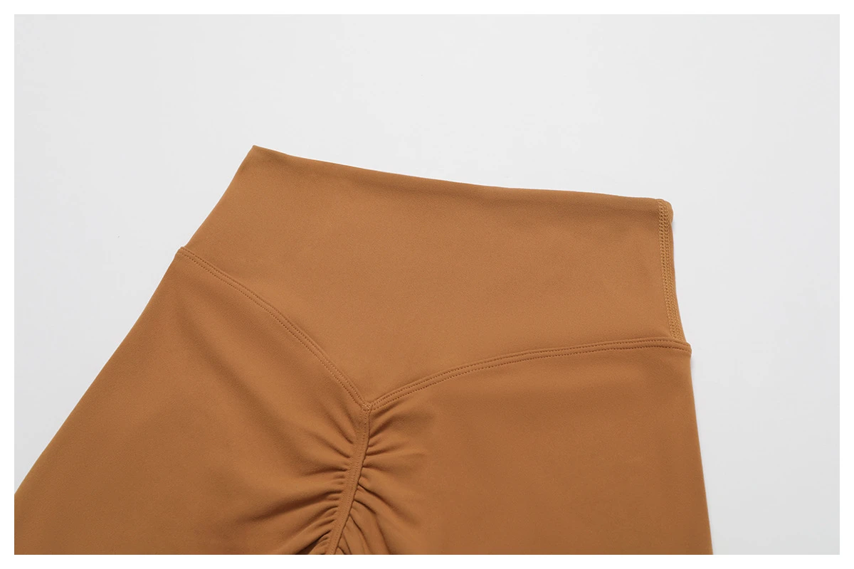 Premium High-Waisted Flared Yoga Pants - 4-Needle 6-Thread Fitness Leggings