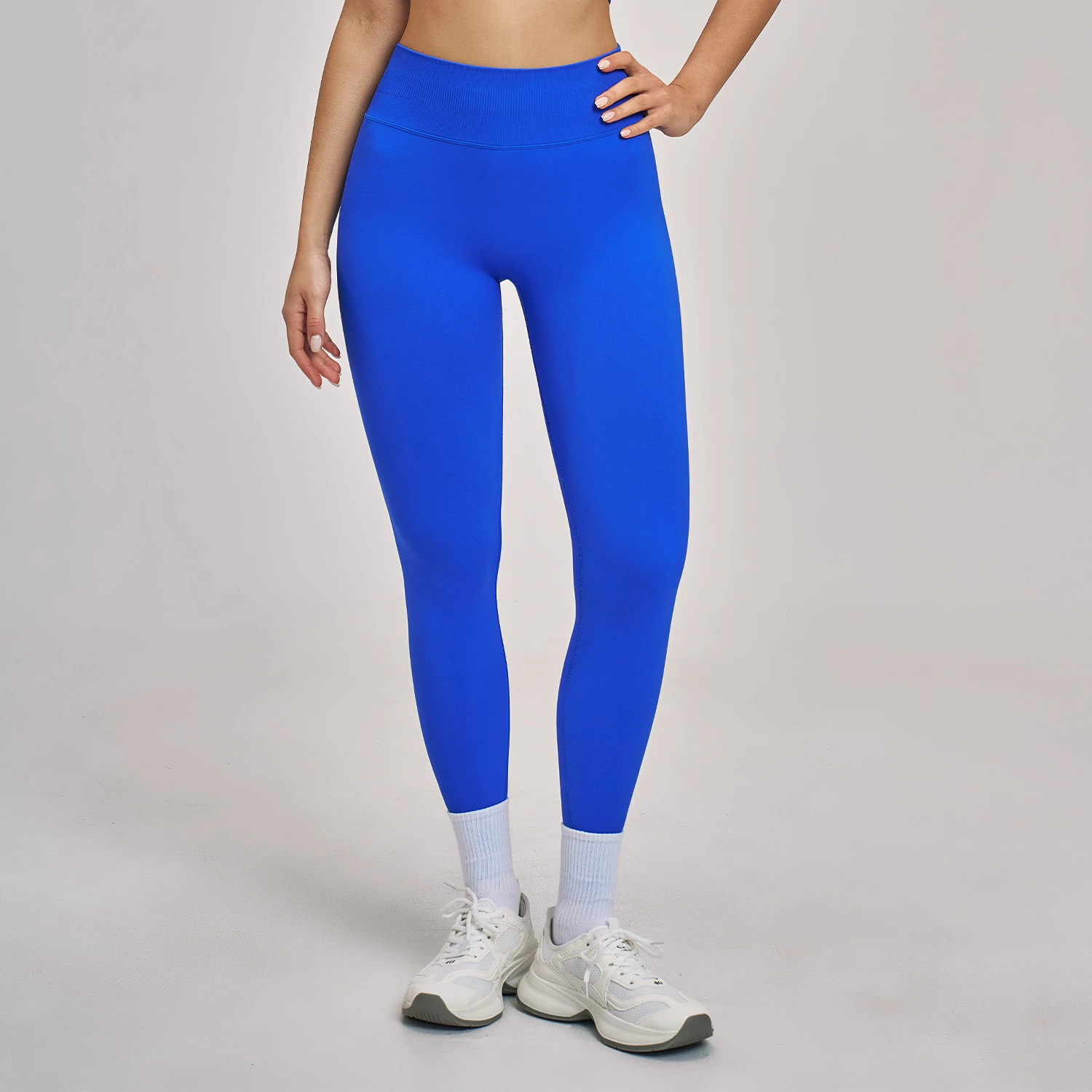 Seamless Cloud-Feel Fitness Leggings - High-Waisted Squat-Proof Workout Tights