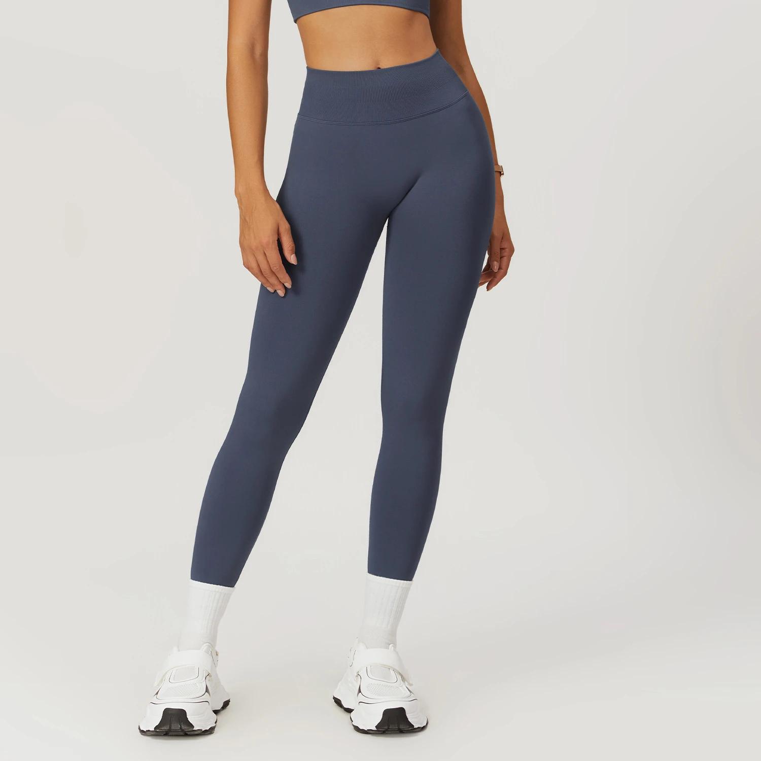 Seamless Cloud-Feel Fitness Leggings - High-Waisted Squat-Proof Workout Tights