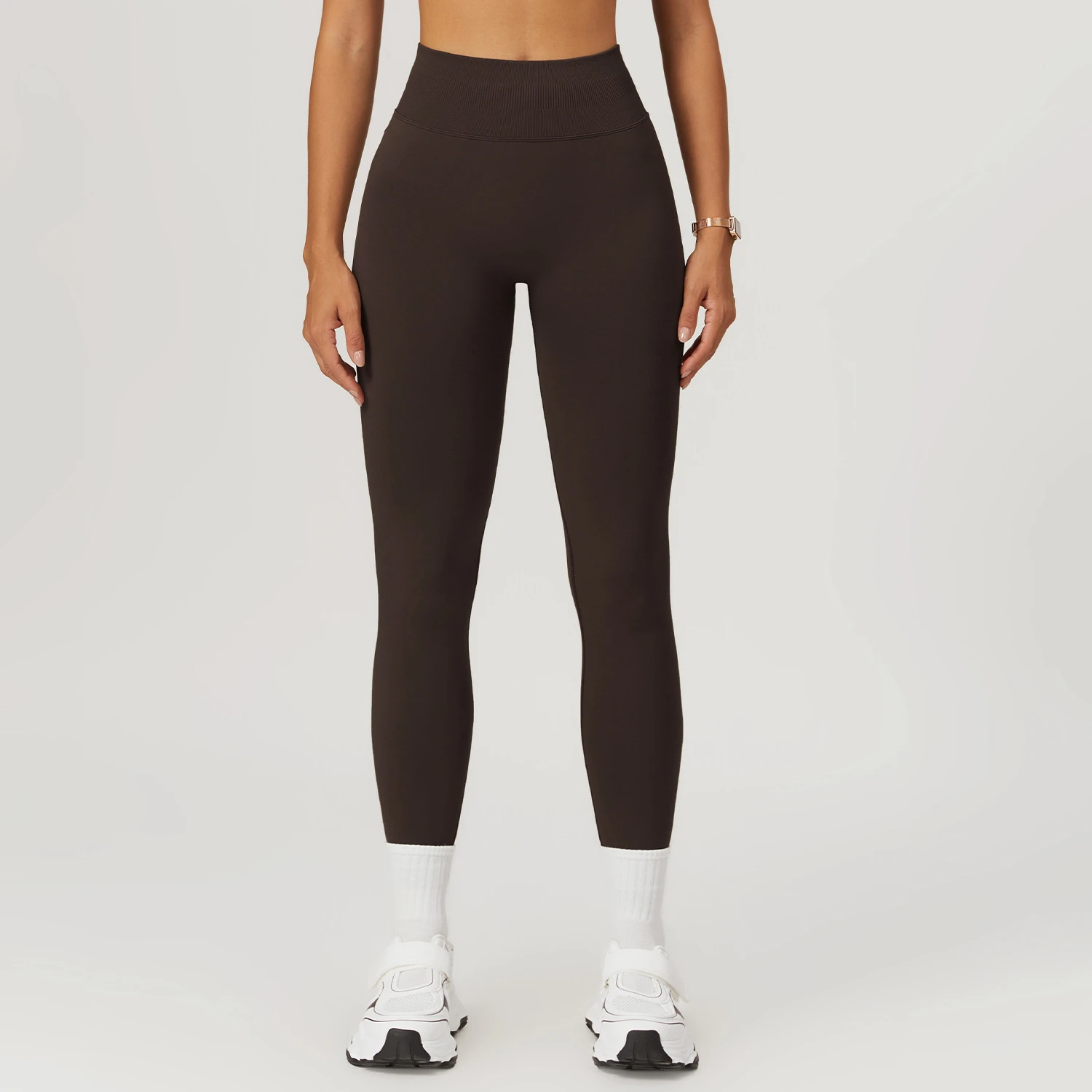 Seamless Cloud-Feel Fitness Leggings - High-Waisted Squat-Proof Workout Tights