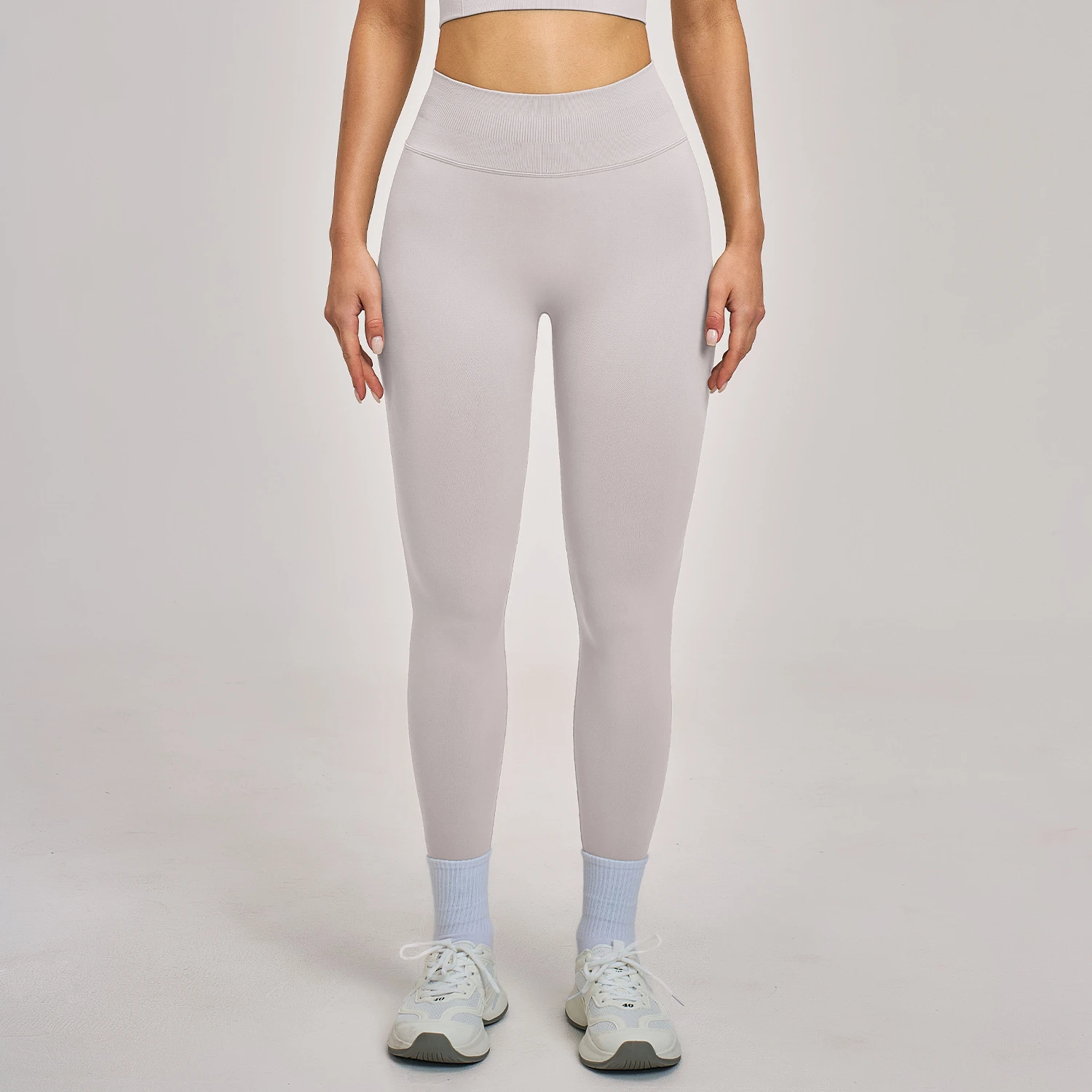Seamless Cloud-Feel Fitness Leggings - High-Waisted Squat-Proof Workout Tights