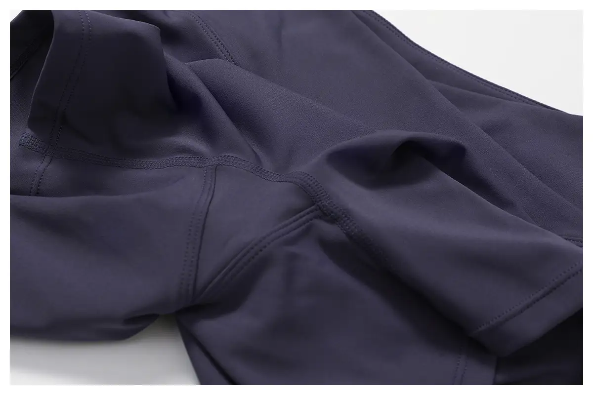 V-Cross High Waist Recycled Nylon Yoga Shorts | OUYI Activewear