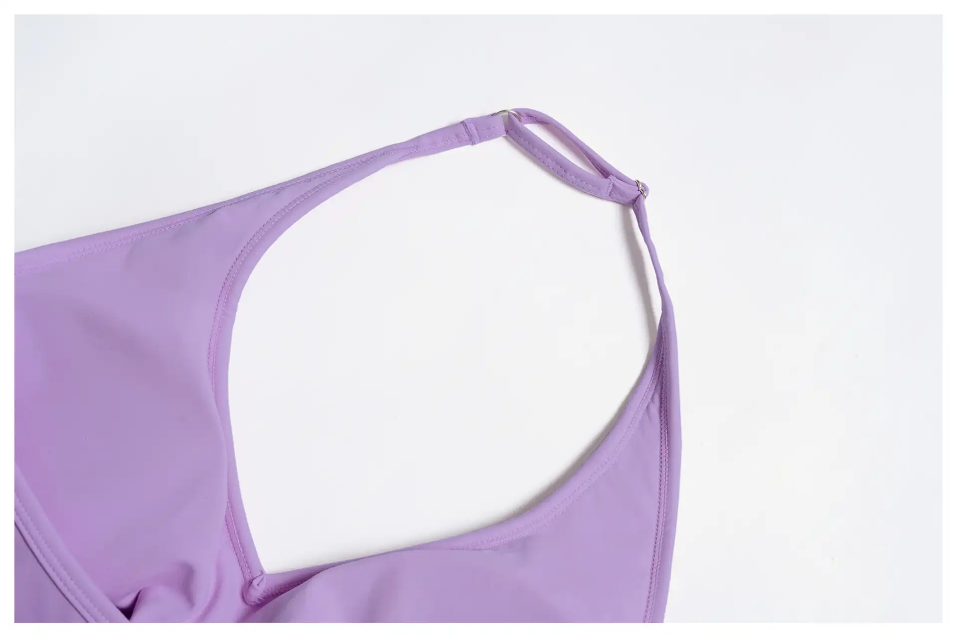 V-Neck Halter Brushed Yoga Tank Manufacturer | Custom Activewear Factory